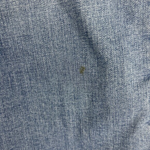 Lee Relaxed Fit Capri Jeans Denim Blue Size 10 Petite Shorts Pants Ankle - Picture 6 of 8